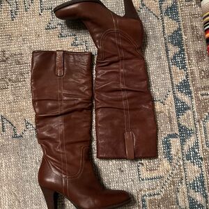 Vintage cowboy boots luxe 8  festival cognac sexy comfy